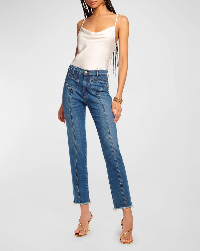 Ramy Brook Zayne Straight-Leg Jeans 3