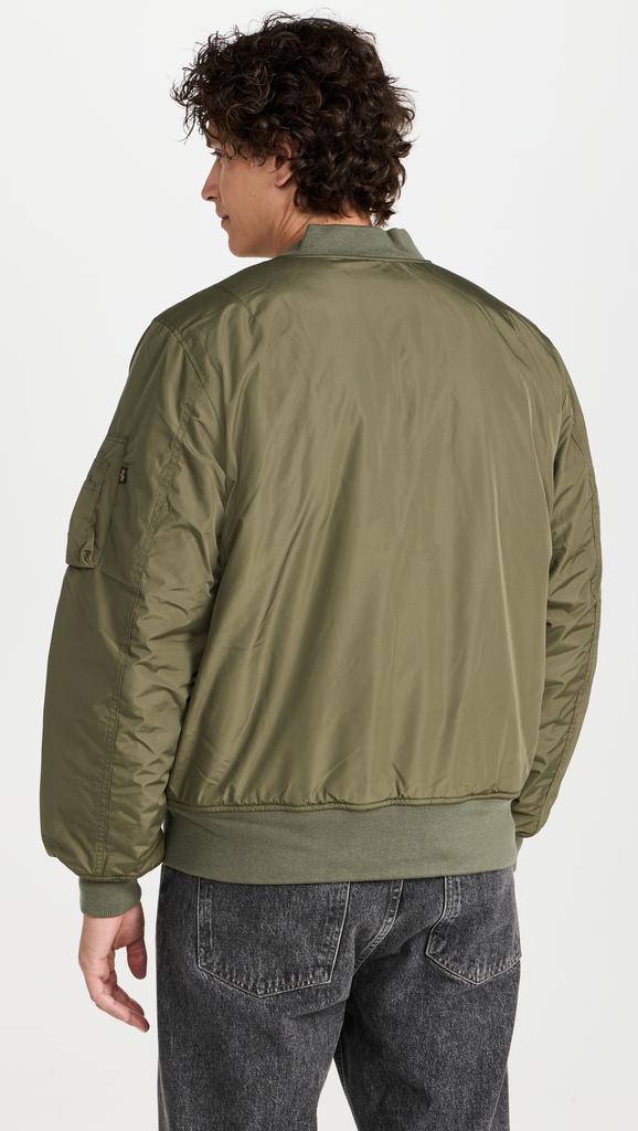 Alpha Industries Reversible Onion Quilted MA-1 Flight Jacket