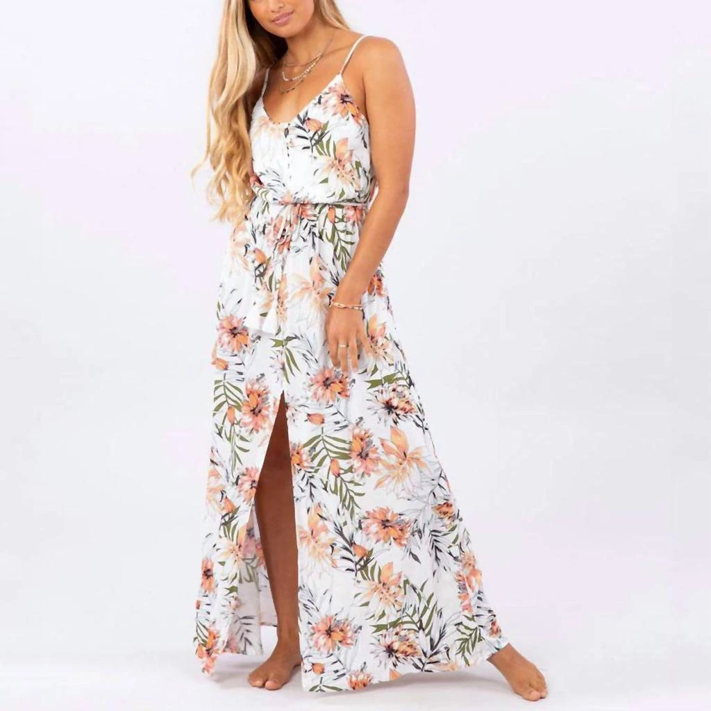 Rip Curl Playa Blanca Maxi Dress In White 1