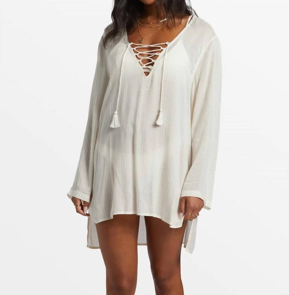 Billabong Blue Skies Swim Cover-Up In Salt Crystal 2
