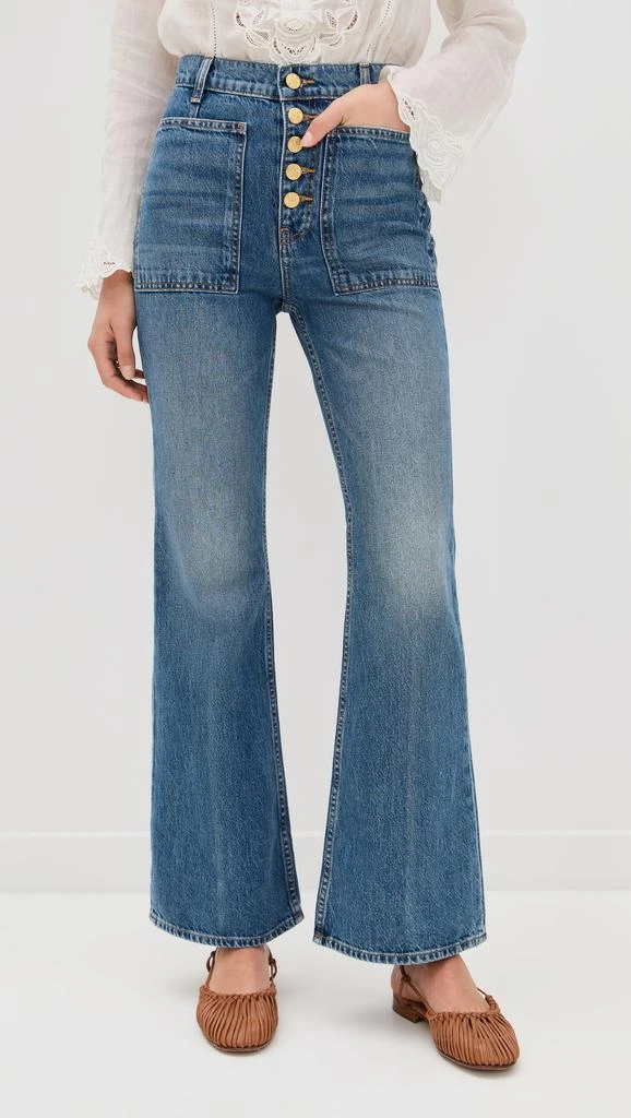 Ulla Johnson The Lou Button Up Jeans 6