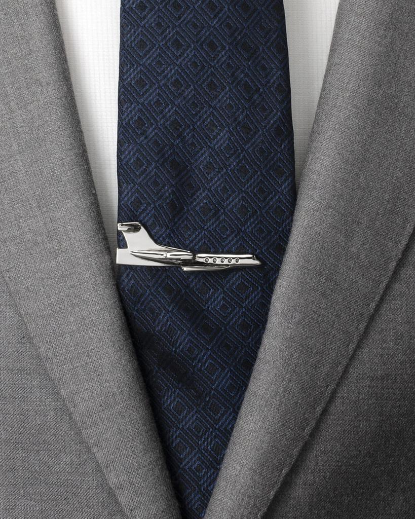 Cufflinks Inc. Men's 3D Airplane Tie Clip