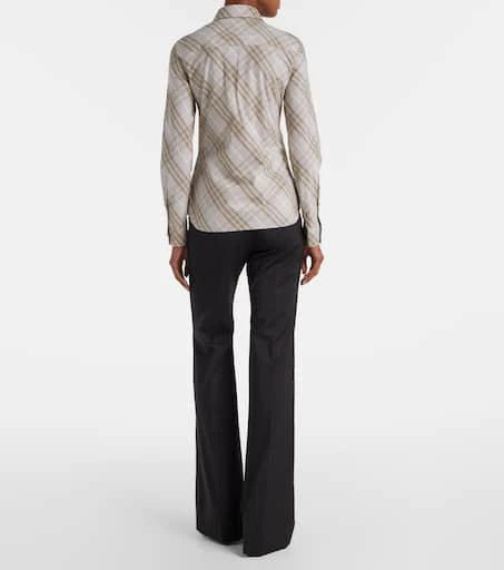 Burberry Burberry Check cotton poplin shirt 3