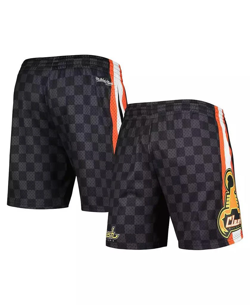 Mitchell & Ness Men's Black San Jose Earthquakes City Mesh Shorts 1