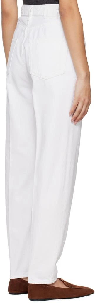Totême White Tapered Jeans 3