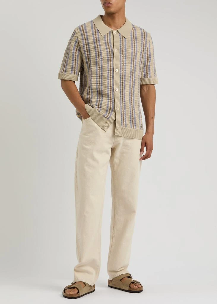 NN07 Jackie striped knitted shirt 4