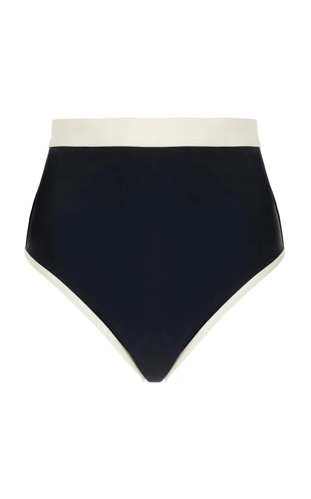 Bondi Born BONDI BORN - Jayde High-Waisted Bikini Bottom - Black - S - Moda Operandi 1