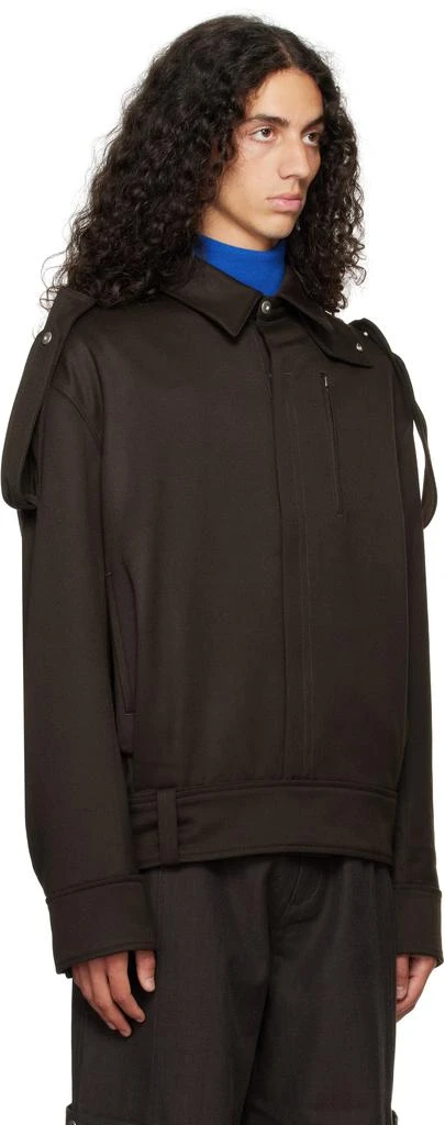 Omar Afridi Brown Battle Dress Jacket 2