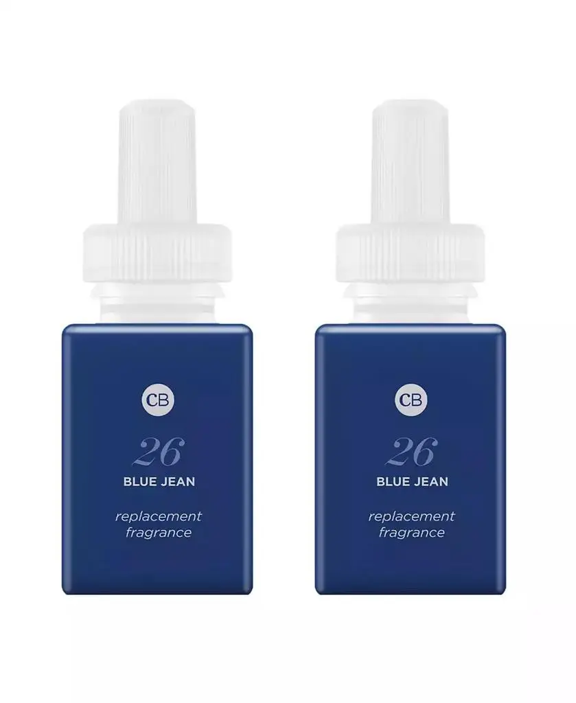 Pura and Capri Blue - Blue Jean - Fragrance for Smart Home Air Diffusers - Room Freshener - Aromatherapy Scents for Bedrooms & Living Rooms - Odor Eliminator -