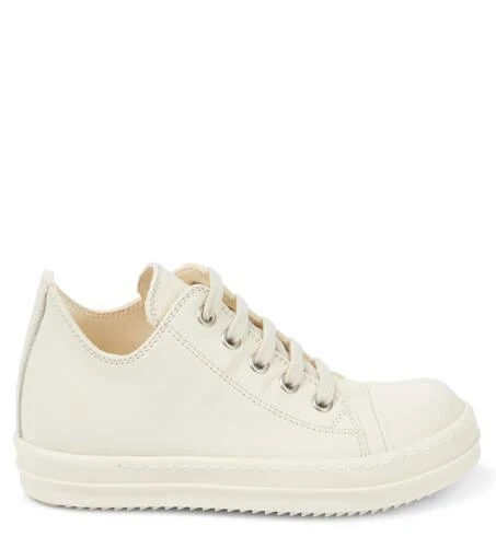 Rick Owens Kids Strobe leather sneakers 4