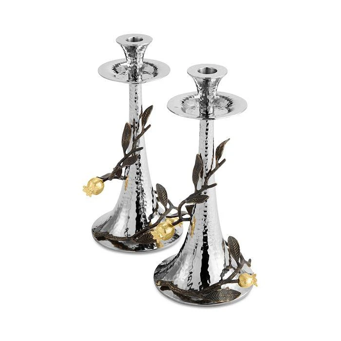 Michael Aram Pomegranate Candleholders, Set of 2 2