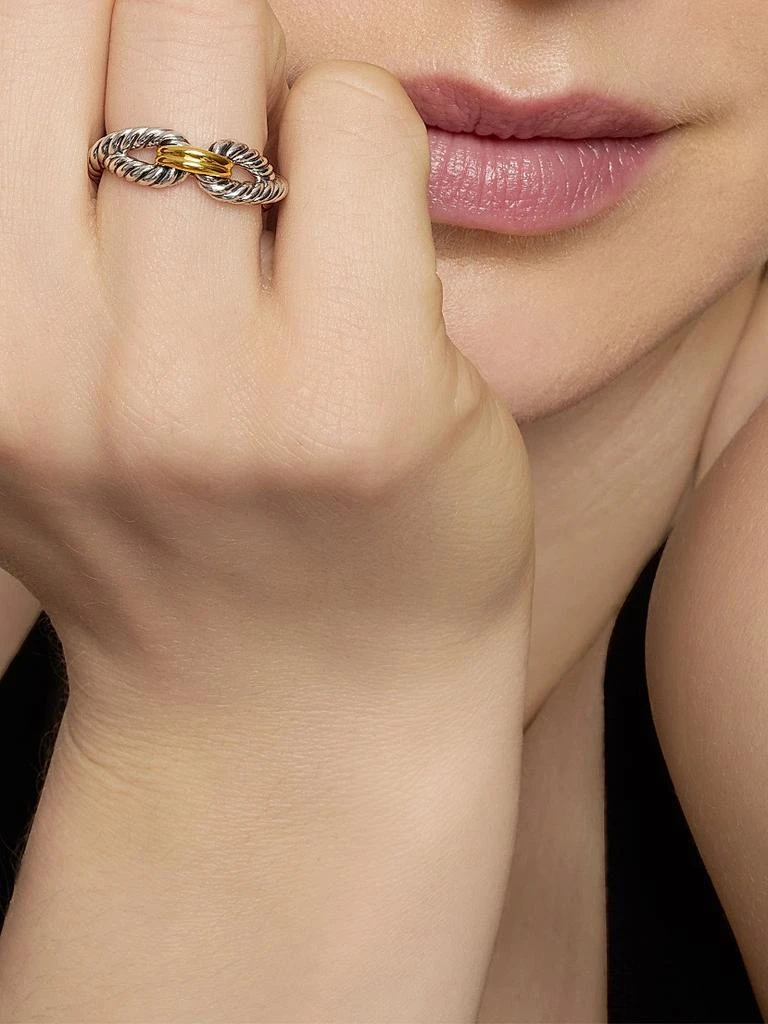 David Yurman Cable Loop Band Ring in Sterling Silver 7