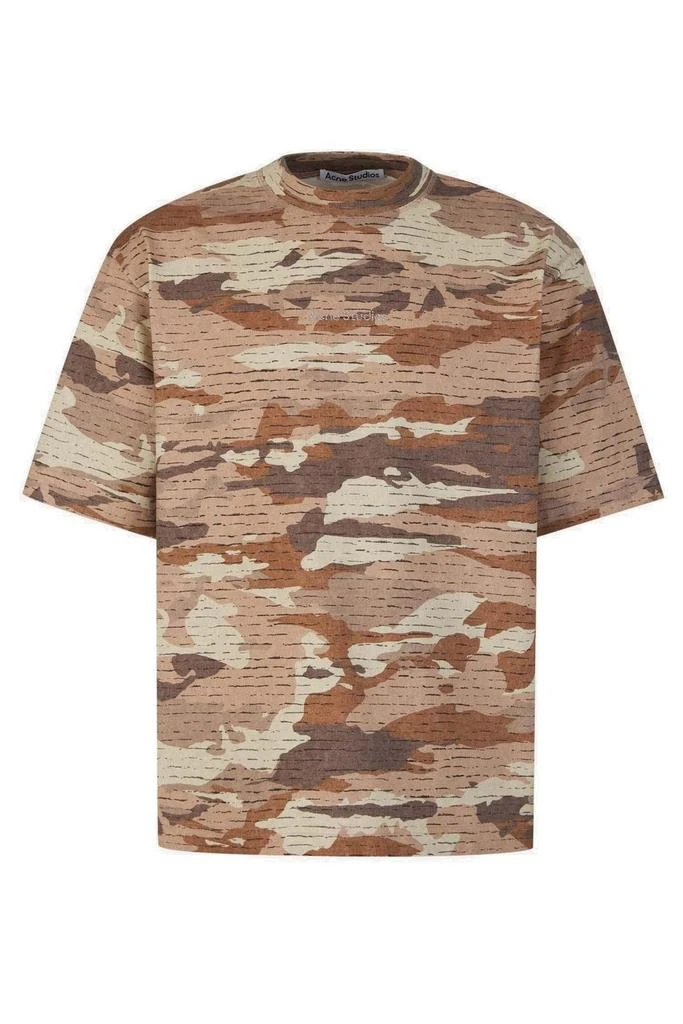 Acne Studios Acne Studios Camouflage Patterned Crewneck T-Shirt 1