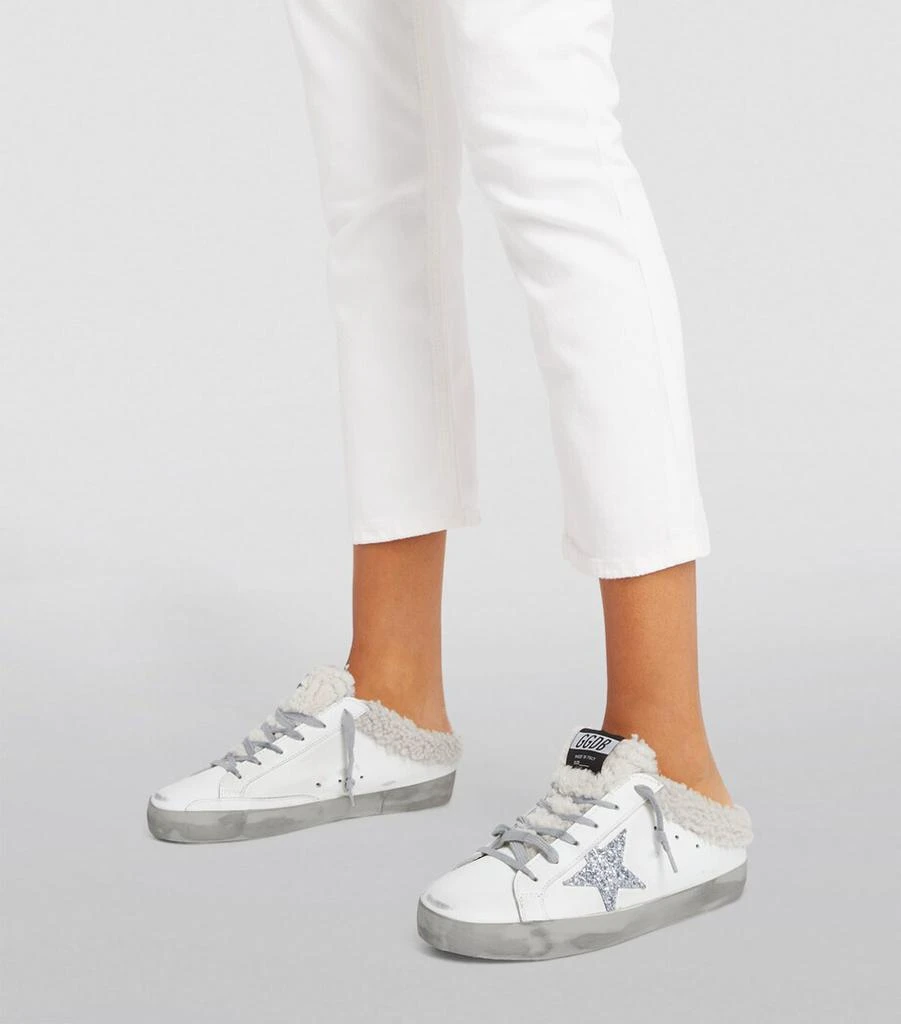 Golden Goose Shearling Superstar Slip-On Sneakers 2