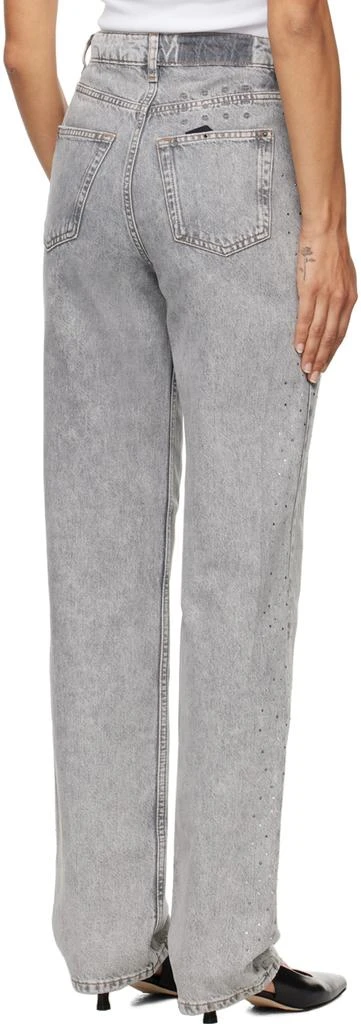 Ksubi Gray Playback Dime Krystal Trashed Jeans 3