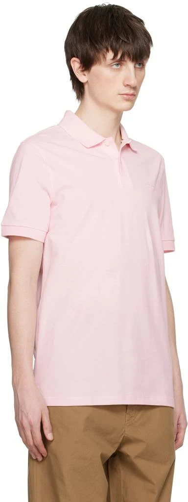 Hugo Boss Pink Embroidered Polo 2