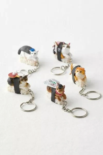 Urban Outfitters Sushi Cat Blind Box Keychain 2