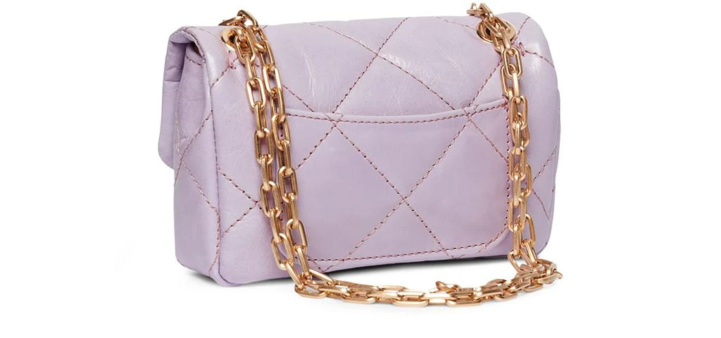 VANESSA BRUNO Leather nano Moon bag 3