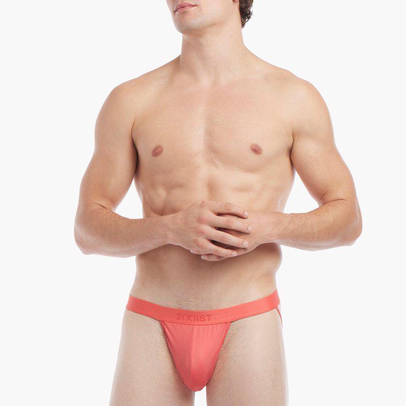 2(x)ist Sliq Jock Strap Shell Pink