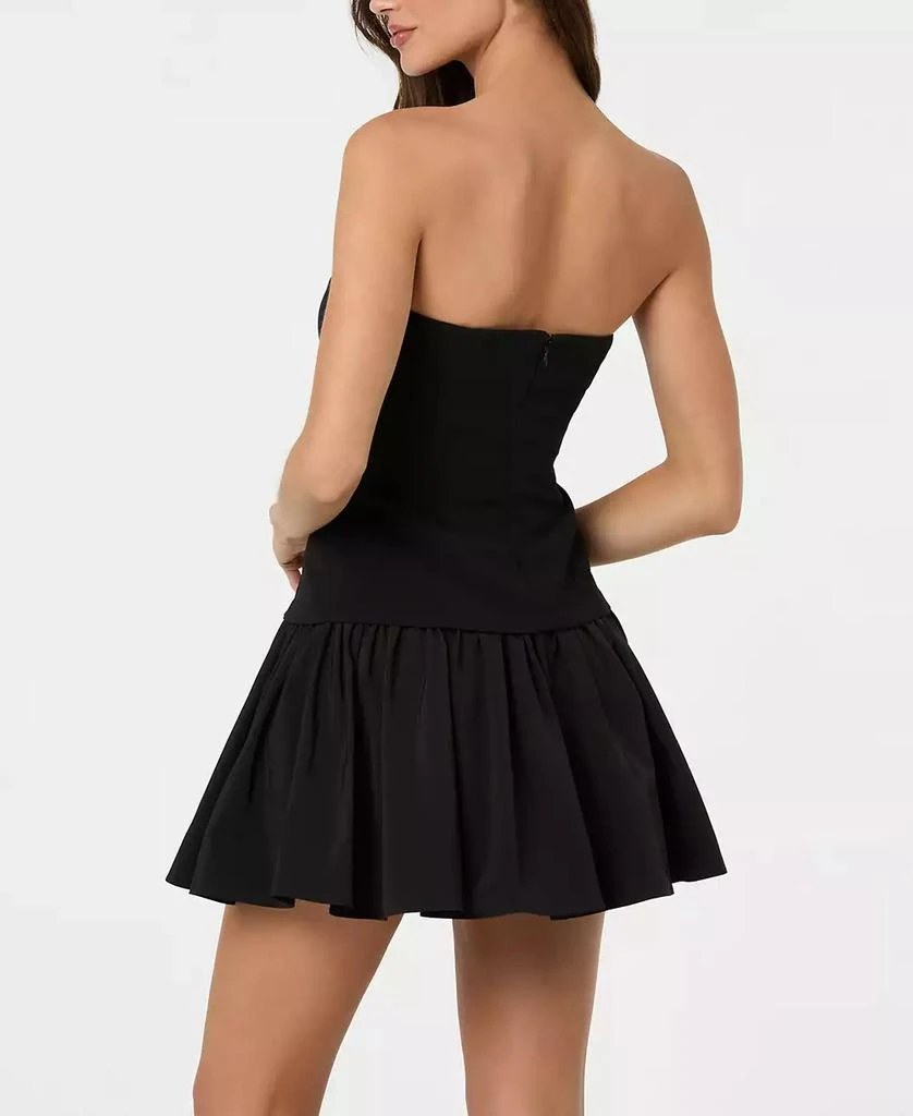ASTR Women's Strapless Drop Waist Dress 2