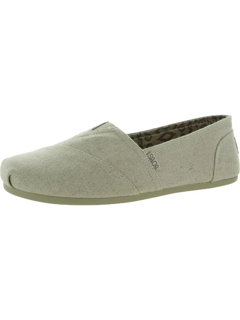 BOBS From Skechers Best Wishes Womens Canvas Slip On Flats 4