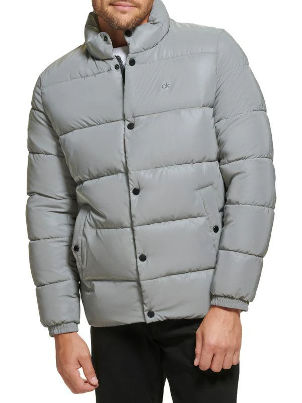 Calvin Klein Sheen Water-Resistant Down Puffer Jacket 1