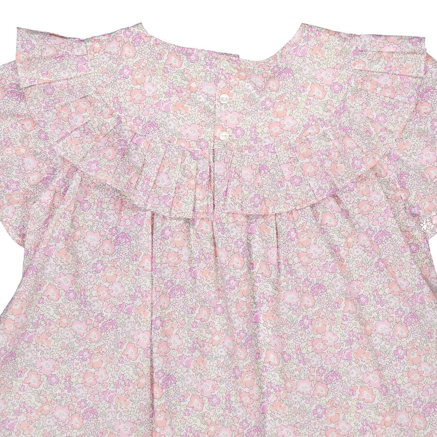 Bonpoint Bonpoint Girls Fosca Top With Floral Motif, Size 6Y 3