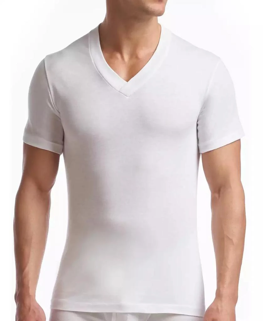 Stanfield's Men's Supreme Cotton Blend V-Neck Undershirts, Pack of 2 2