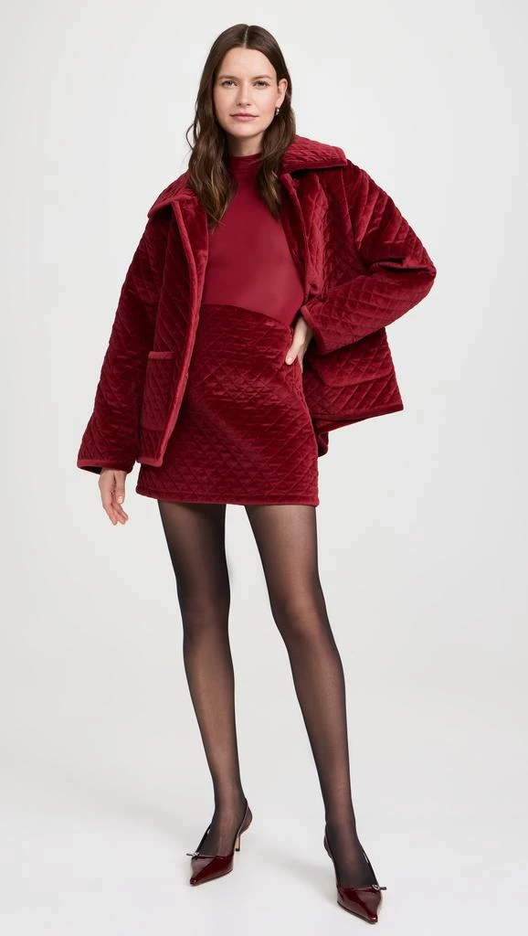 Posse Romeo Velvet Mini Skirt 4