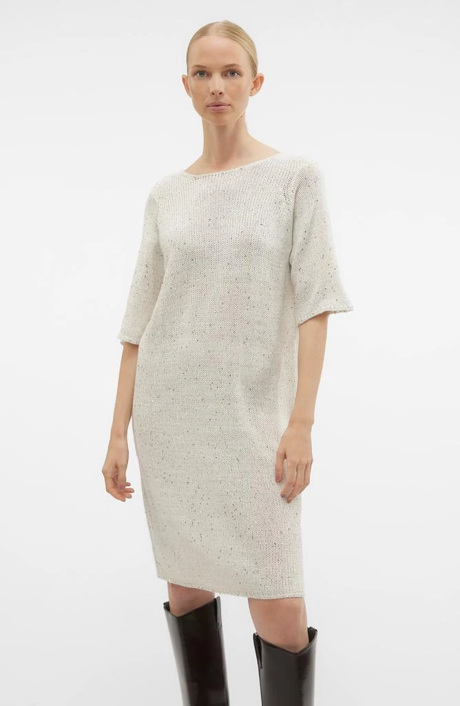 VERO MODA Leilani Sequin Sweater Dress 7