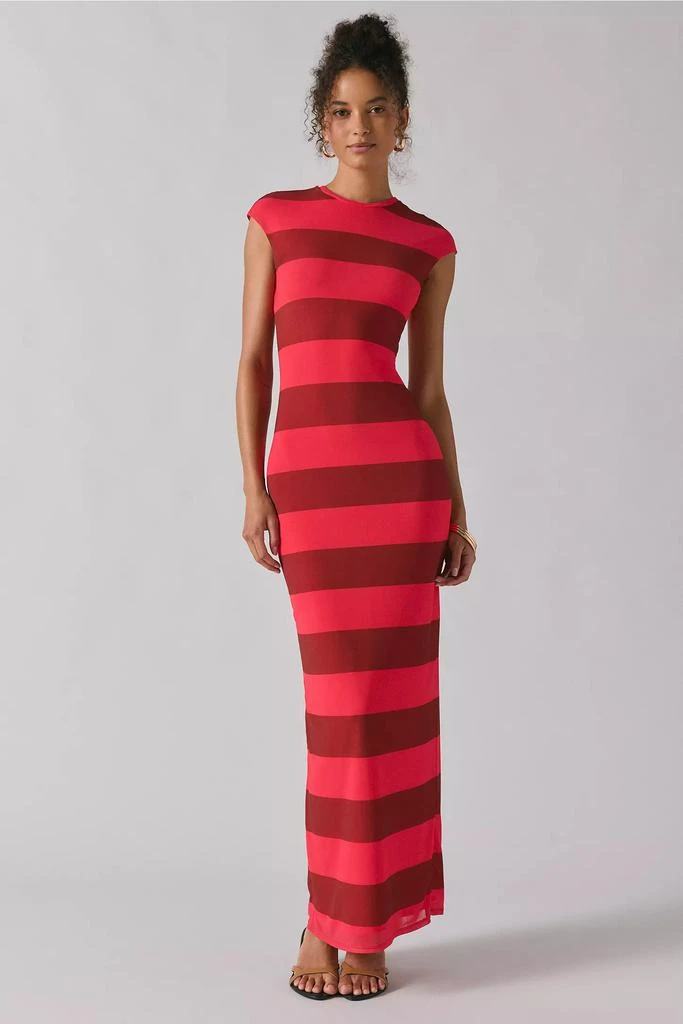 knee length dresses for ladies Mesh Maxi Dress Xs