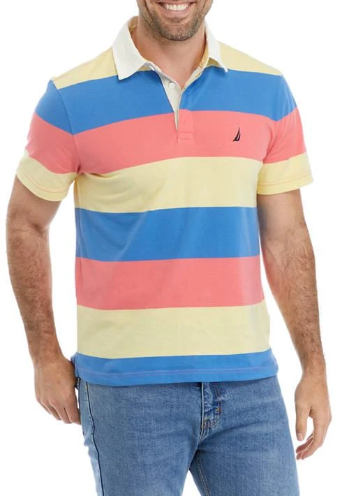 Nautica Sustainably Crafted Classic Fit Rugby Polo Shirt 1