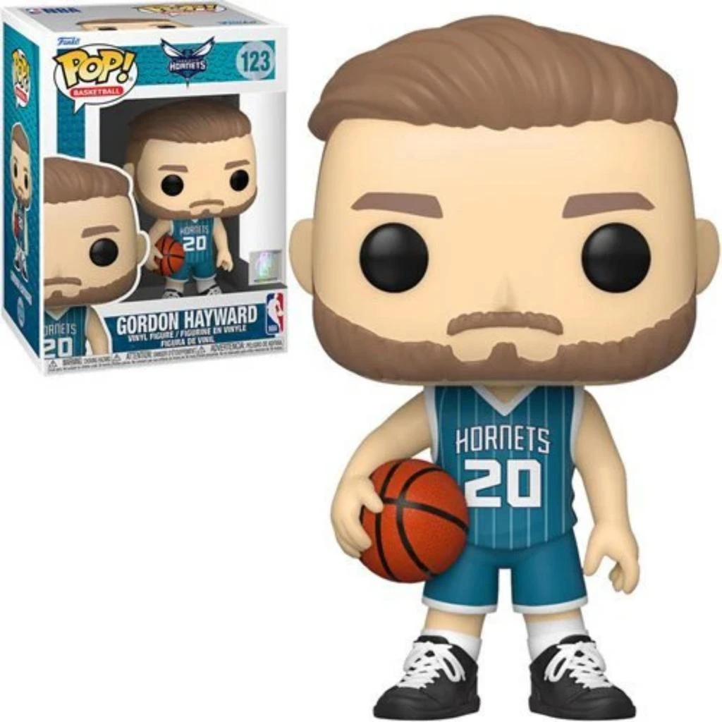Funko NBA Stars Hornets Gordon Hayward Teal Jersey Pop! Vinyl Figure #123