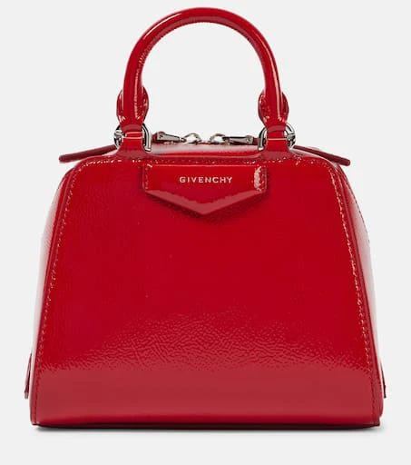 Givenchy Antigona Cube Nano patent leather tote bag 1