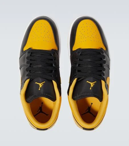 NIKE Air Jordan 1 Low leather sneakers 4