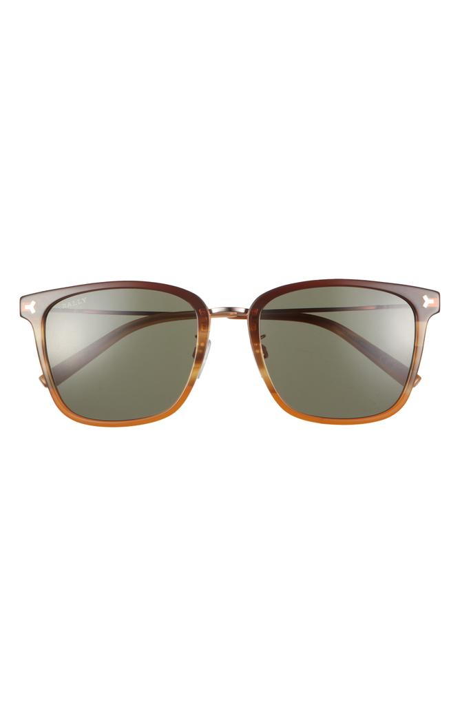 Bally 55mm Square Sunglasses