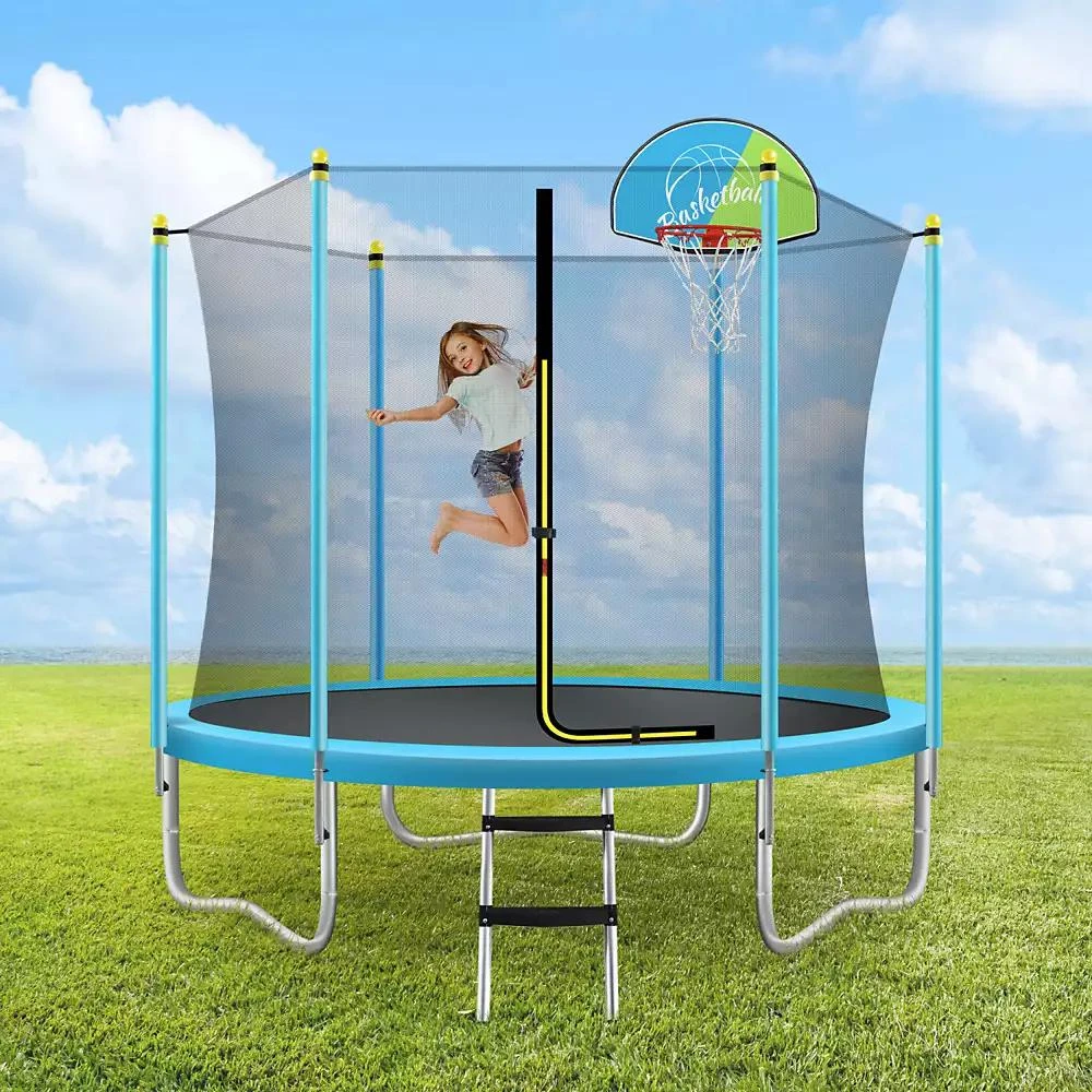 Streamdale Furniture Streamdale Kids
8FT Trampoline with Safety Enclosure
Basketball Hoop 1