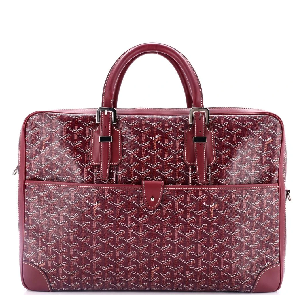 Goyard Ambassade Briefcase Coated Canvas MM 1