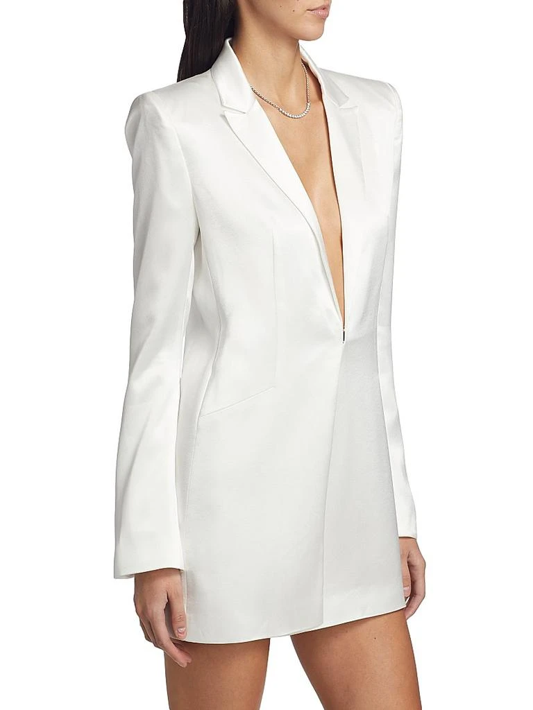 Galvan Leith Satin Bridal Blazer Dress 4