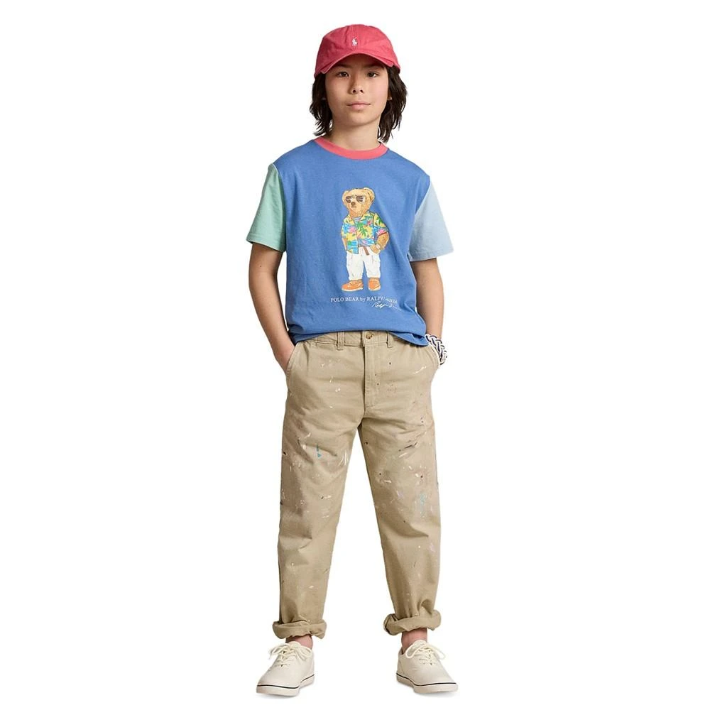 Polo Ralph Lauren Big Boys Polo Bear Color-Blocked Cotton T-shirt 3