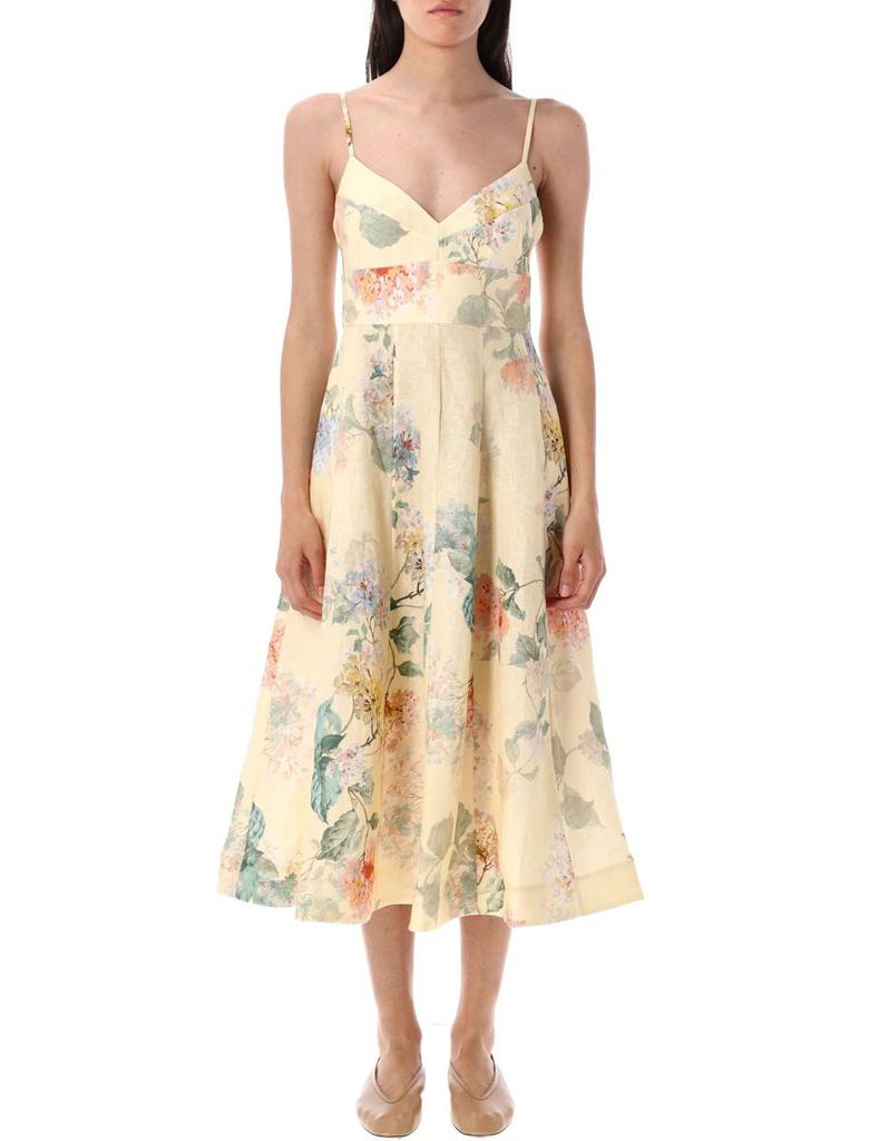 Zimmermann Zimmermann Illustration Velvet Mini Dress