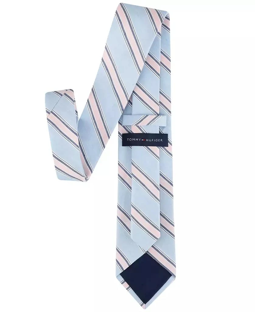 Tommy Hilfiger Men's Alameda Linen Stripe Tie 3