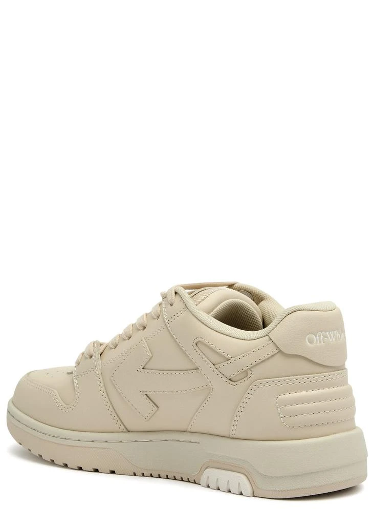 Off-White Out Of Office For Walking panelled leather sneakers 2