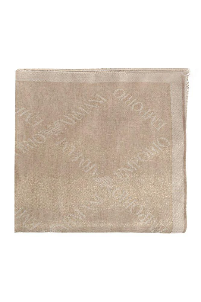 Emporio Armani Emporio Armani Logo Lurex Scarf