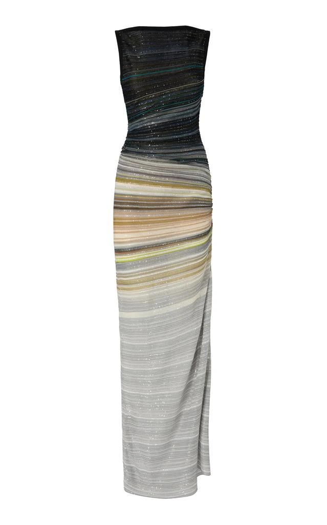 missoni formal dress M Missoni Ribbed Knit Maxi Dress – Bluefly main image 0