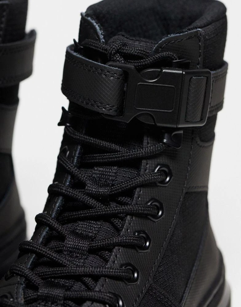 Dr. Martens Dr Martens unisex Combs tech 8 tie boots in black 3