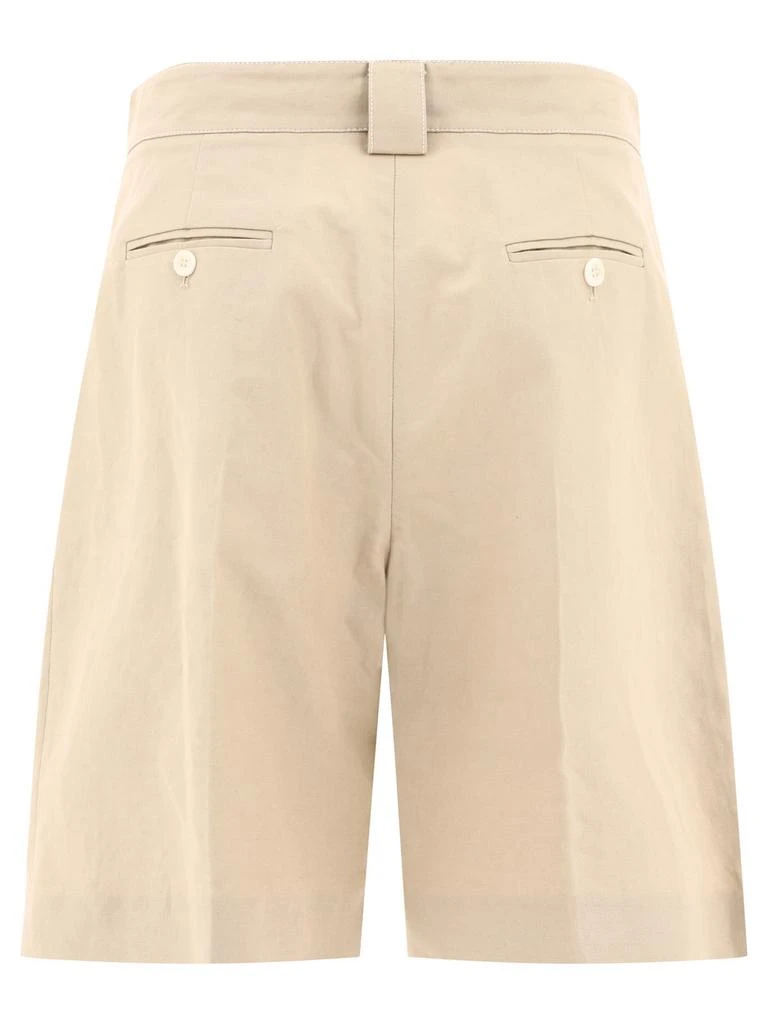 INES DE LA FRESSANGE Ines De La Fressange Pleated Tailored Shorts 2