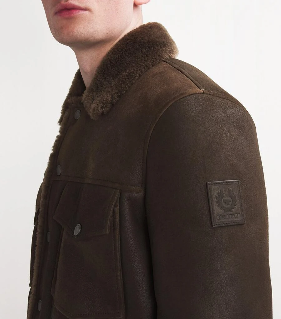 BELSTAFF Merino Shearling Piston Jacket 6