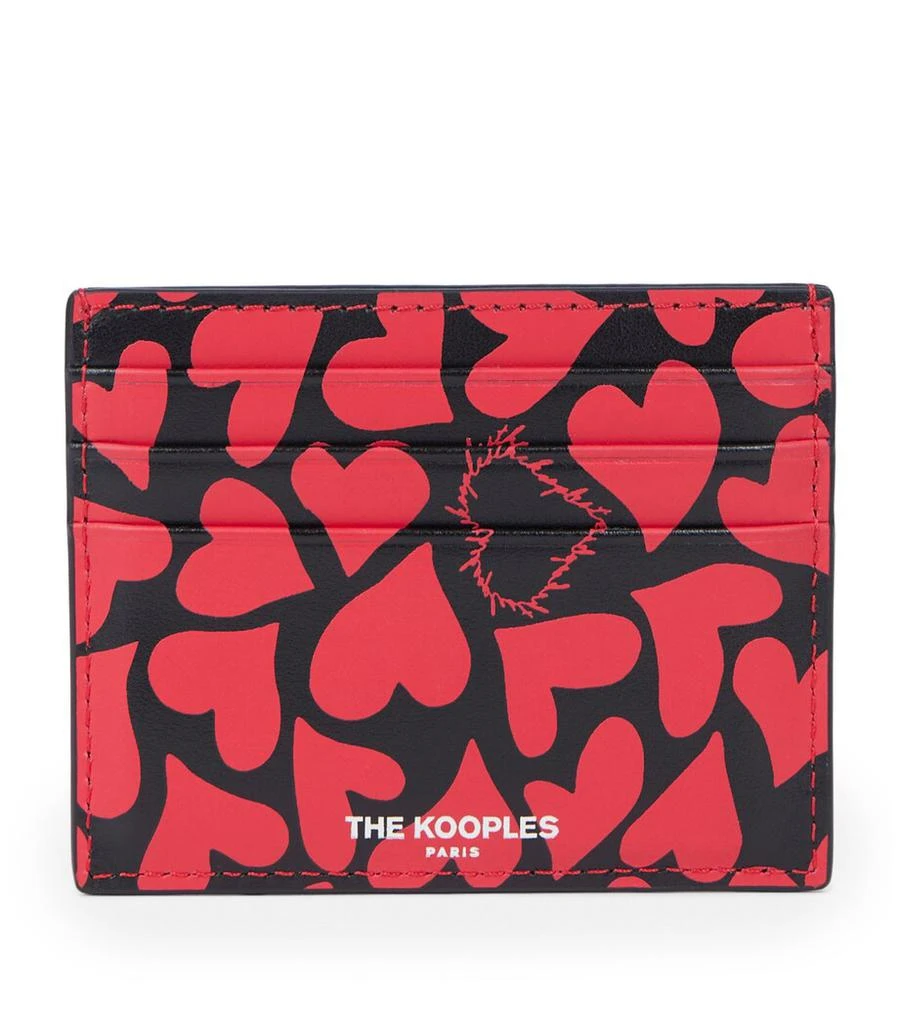 The Kooples Leather Hearts Card Holder 1