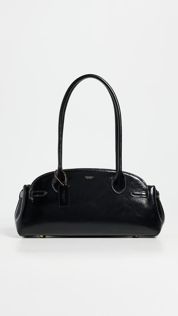 Coach Glazed Leather Empire Carryall Bag 34